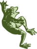 Dancing Frog Clip Art